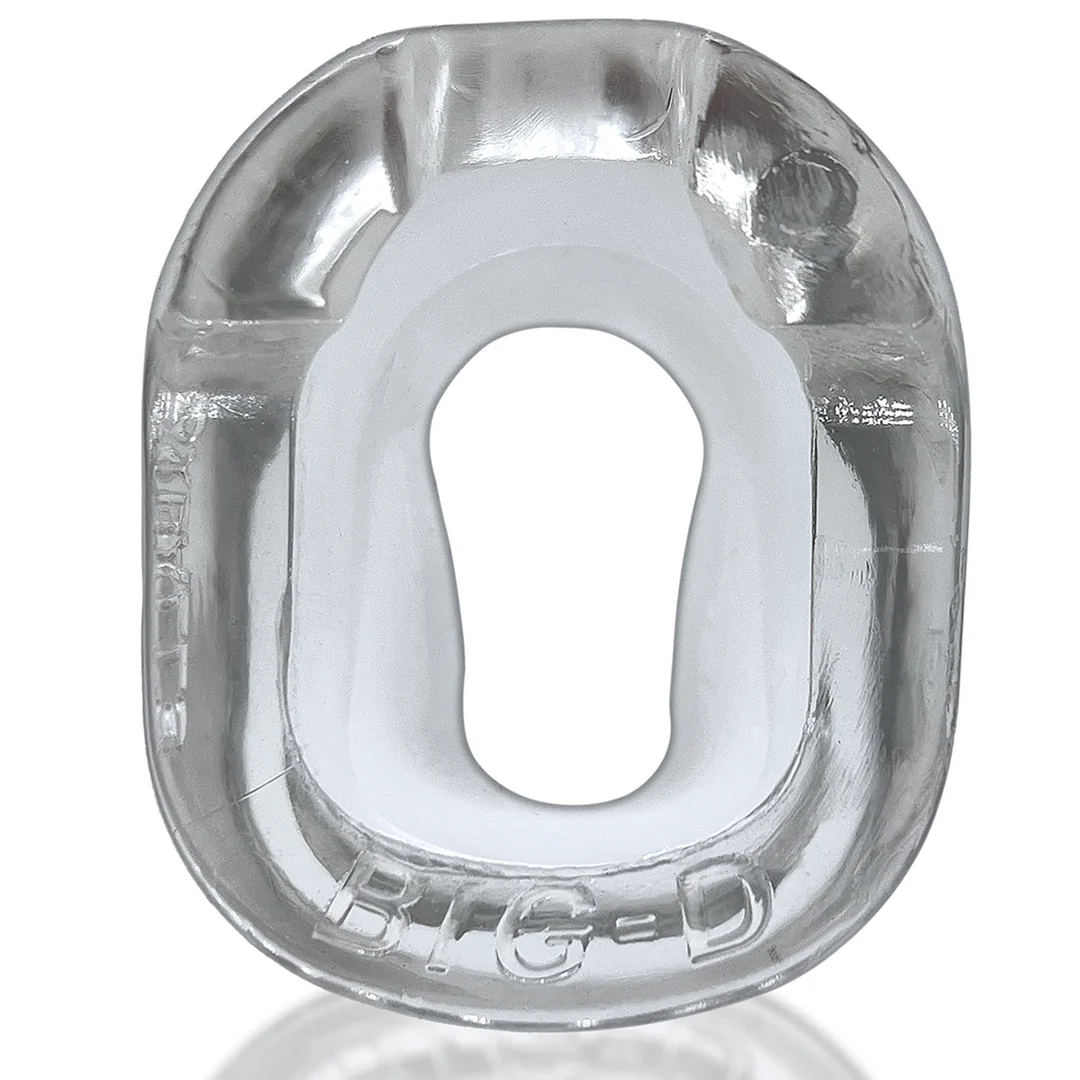 Cockring mit Schaftgriffen – Transparent – Bild 3