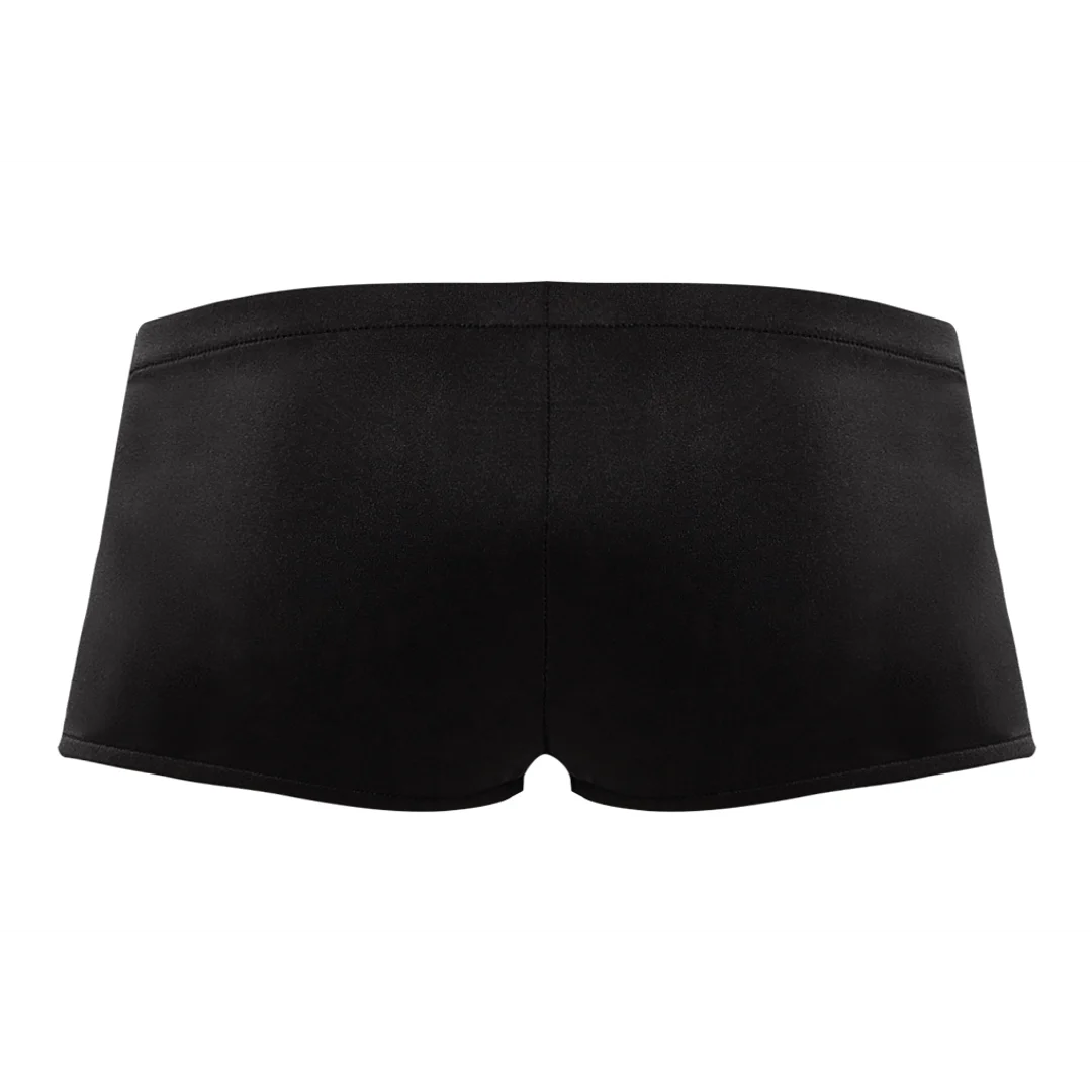Male Power Shorts mit Reißverschluss und rotem Cockring – Bild 8