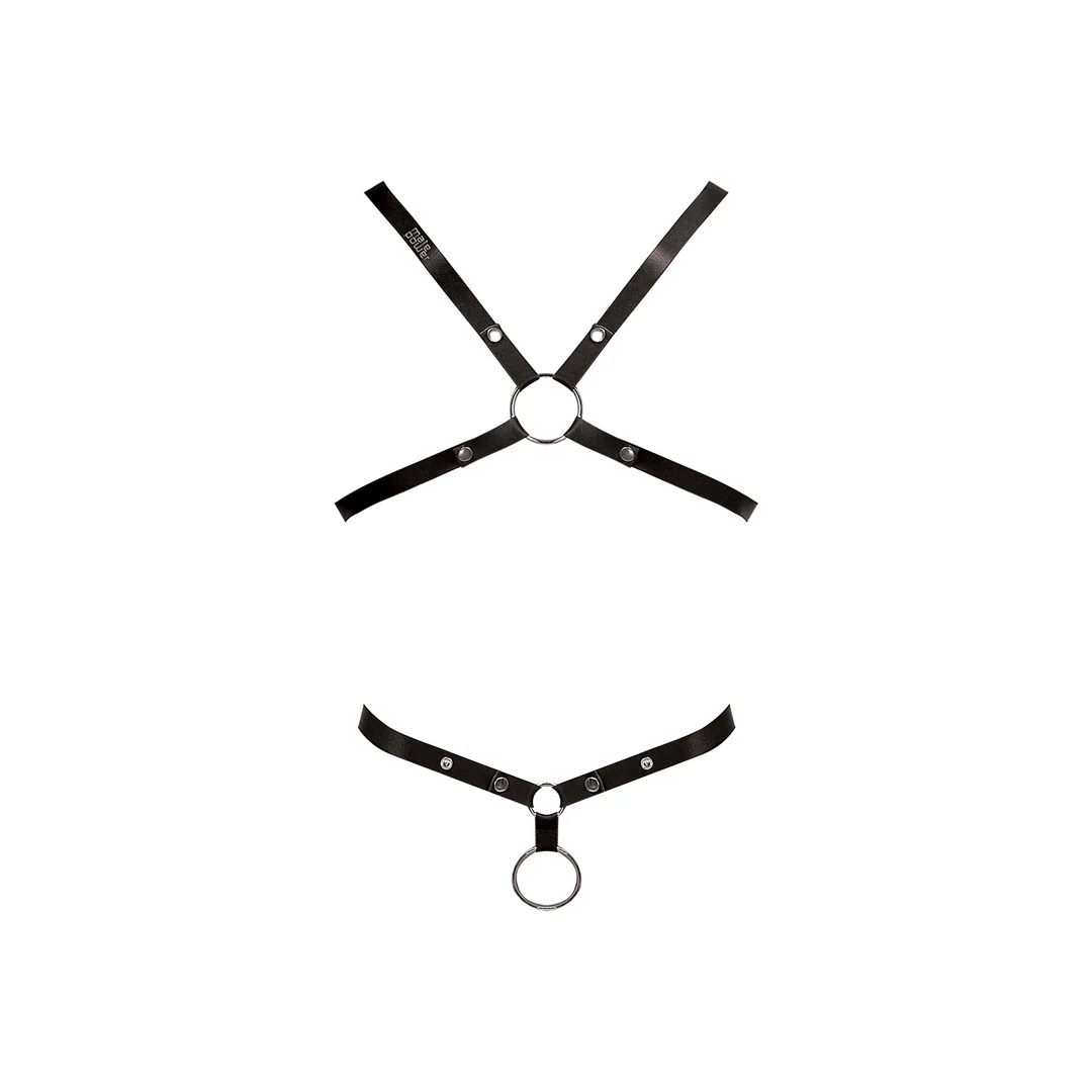 Bondage Harness in Einheitsgröße mit verstellbaren Ringen für Männer von Male Power – Bild 4