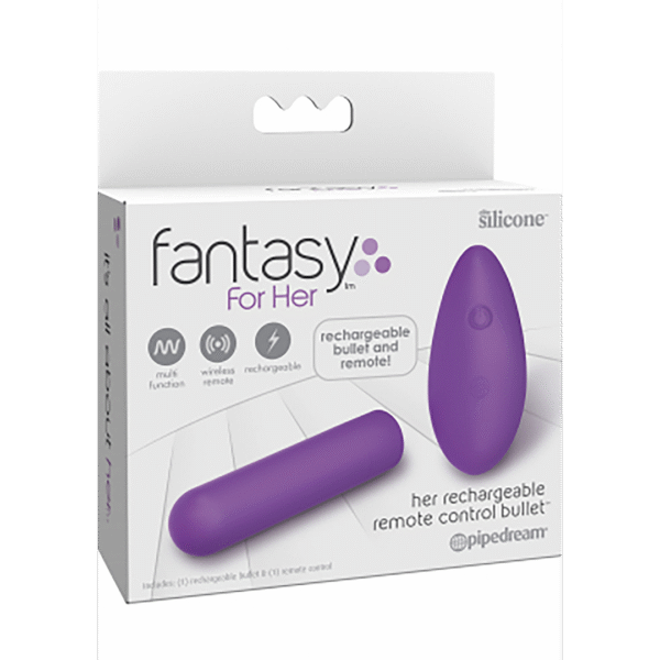 Pipedream aufladbarer Bullet Vibrator mit Fernbedienung