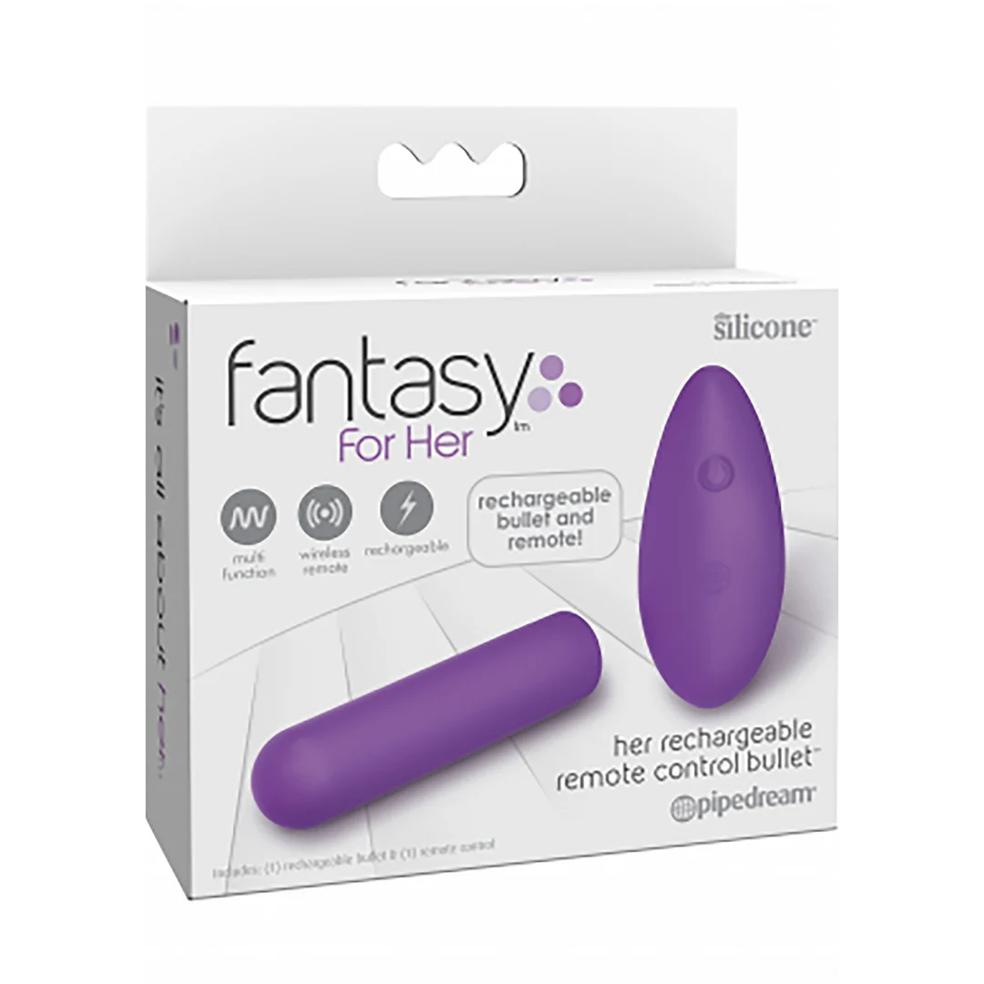 PD4946-12_1_1 Pipedream aufladbarer Bullet Vibrator mit Fernbedienung – Bild 1