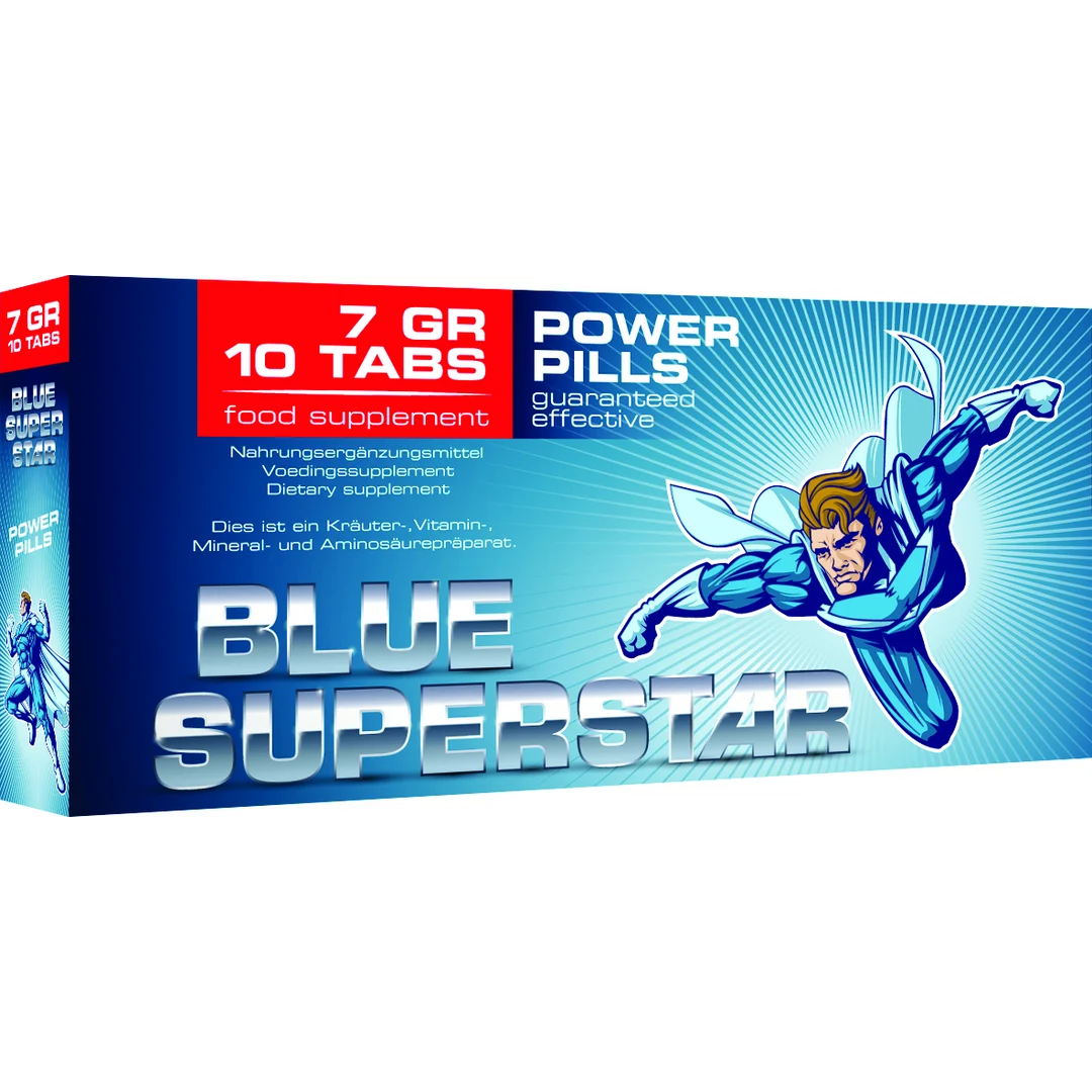 Blue Superstar stimulierende Kapseln – Bild 1