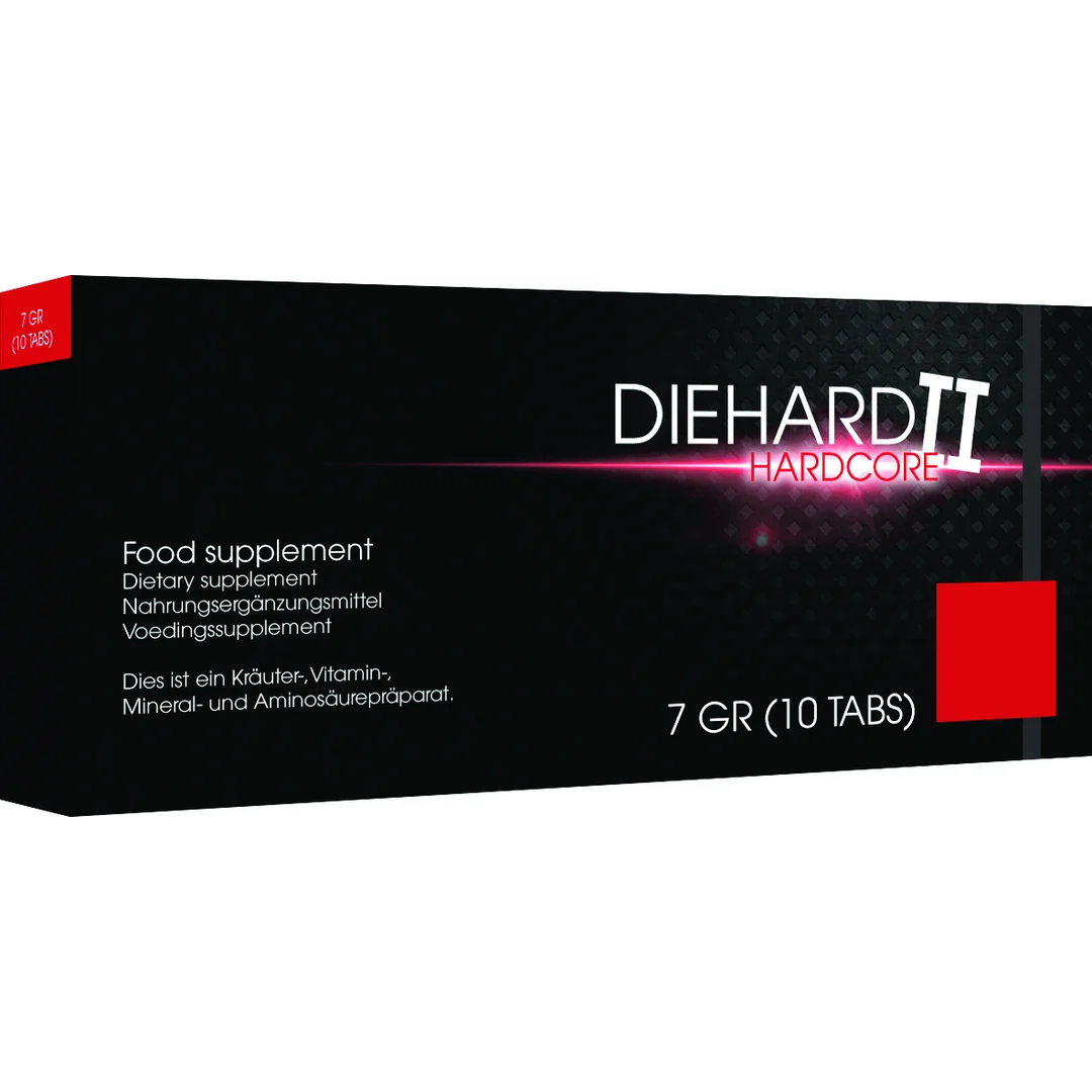 PHA049_1_1 Diehard II Hardcore stimulierende Kapseln, 10 Stück – Bild 1