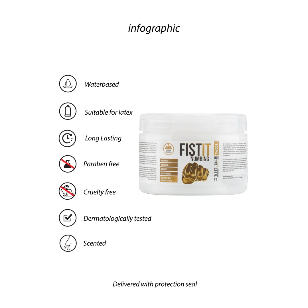 Fist It Numb Gleitgel 500 ml – Bild 5