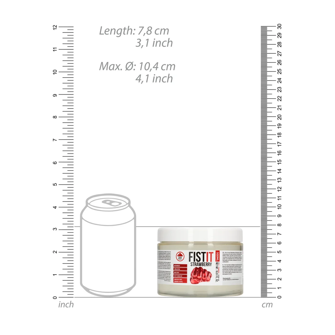 Fist It extra dickes Gleitgel Erdbeere 500 ml – Bild 5