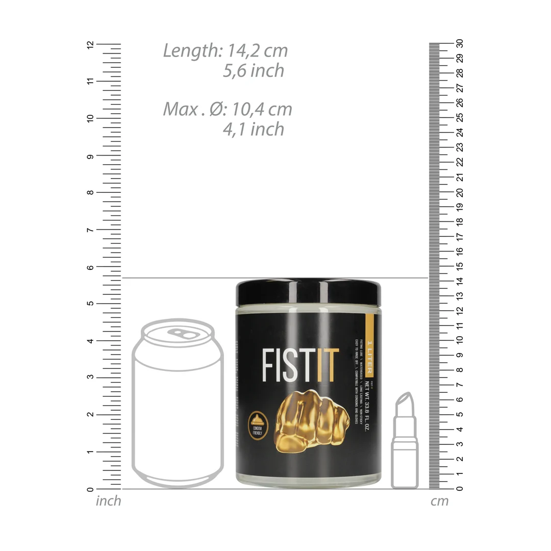 Fist It Gleitgel auf Wasserbasis 1000 ml – Bild 6