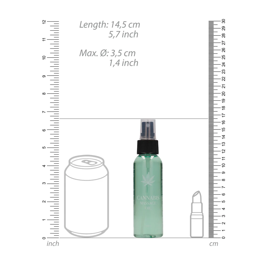 Erotisches Massageöl – Cannabis Massageöl – Geschlechtsneutral – 3 fl oz / 100 ml – Bild 5