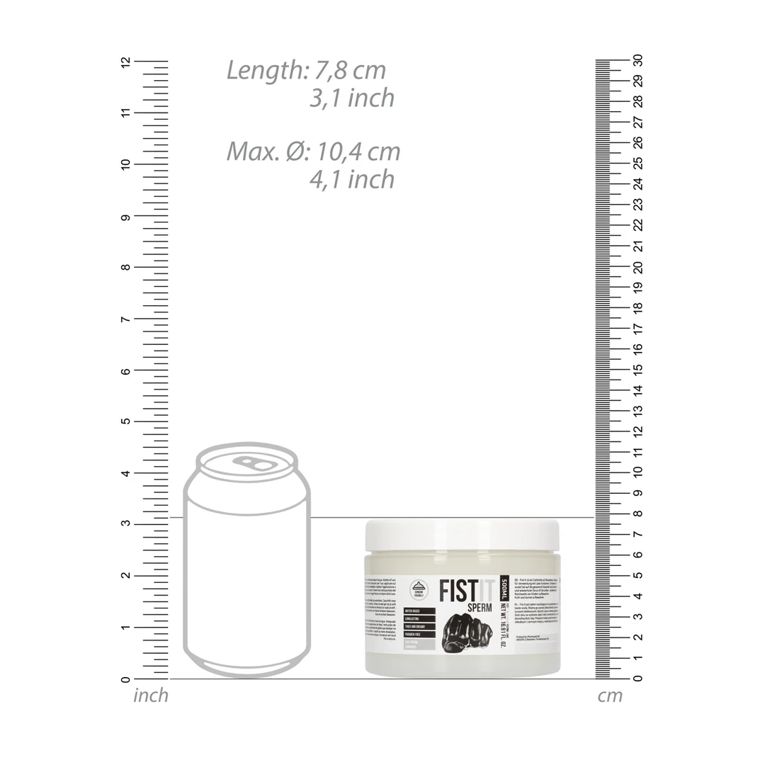 Fist It Sperma Gleitgel 500 ml – Bild 6