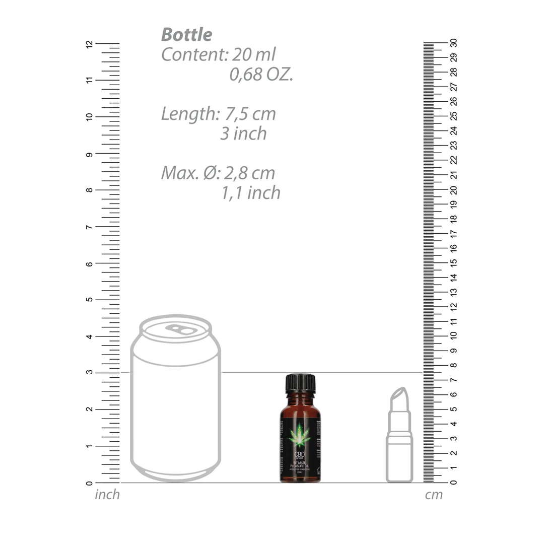 Erregungsöl CBD Intimate Pleasure Oil, 0,7 fl oz / 20 ml – Bild 5