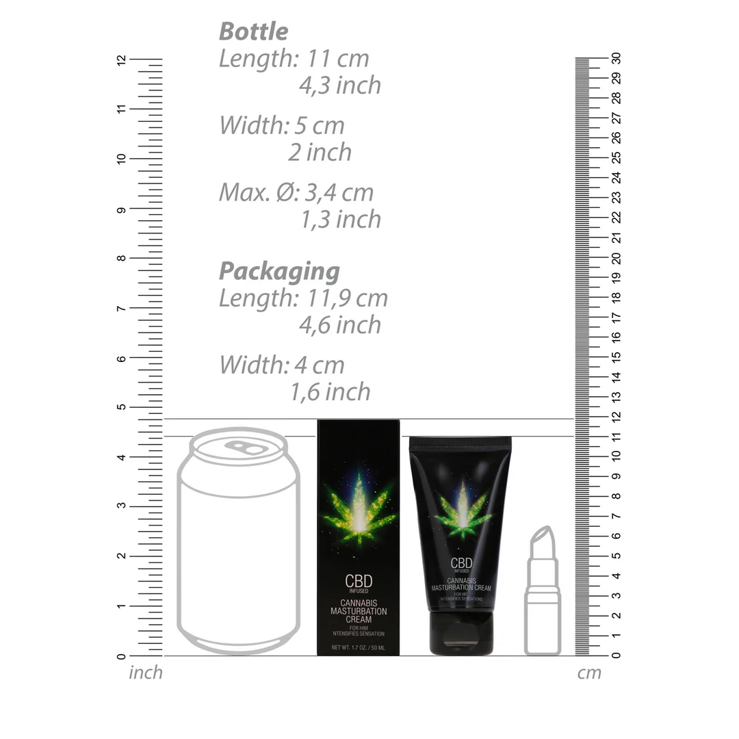 Pharmquests by Shots CBD Selbstbefriedigungscreme für ihn, 50 ml – Bild 6