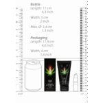 Gleitgel (neutral) – CBD Selbstbefriedigungscreme für die Vulva – unparfümiert, ohne Geschmack – 50 ml – Pharmquests by Shots – Bild 6
