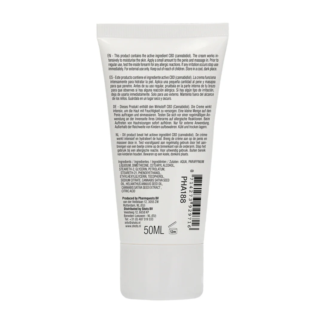Pharmquests by Shots CBD Masturbationscreme für ihn 50 ml – Bild 2