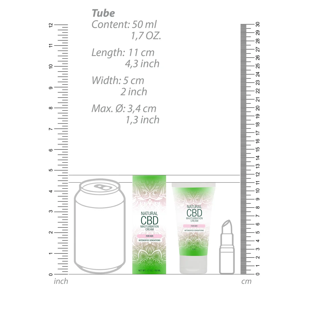 Pharmquests by Shots Natürliche CBD Masturbationscreme für sie 50 ml – Bild 6