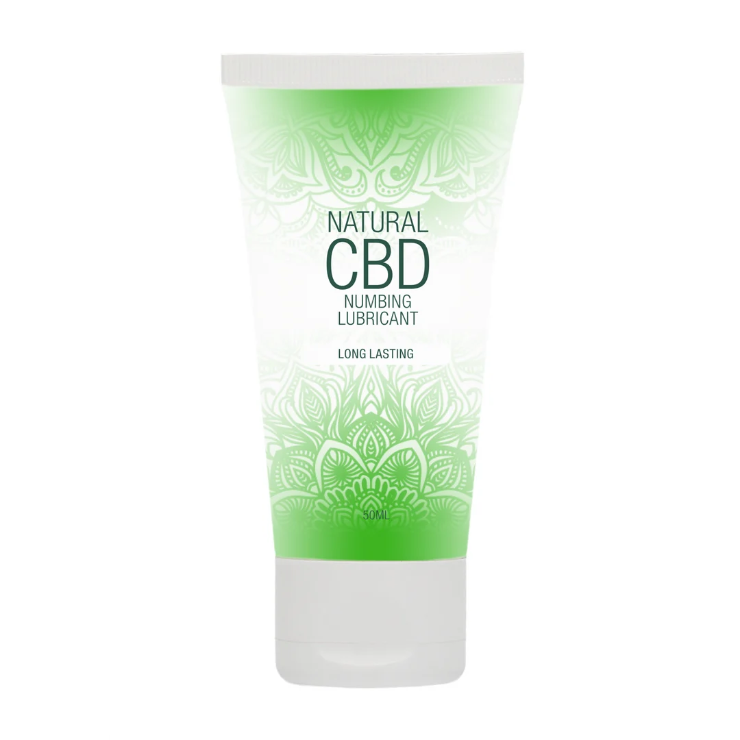 Gleitgel auf Wasserbasis – Natürliches CBD Betäubendes Gleitgel – Unparfümiert, geschmacksneutral – 50 ml – Pharmquests by Shots – Bild 1