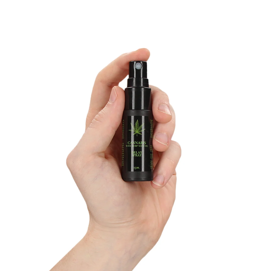 Delay Spray Cannabis mit Hanfsamenöl 15 ml – Bild 4