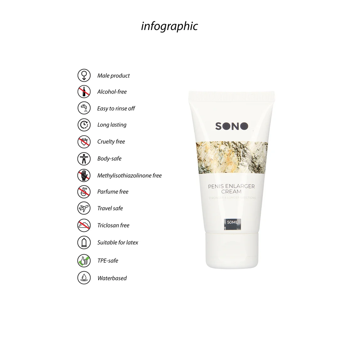 Sono by Shots Penisvergrößerungscreme, 50 ml – Bild 2