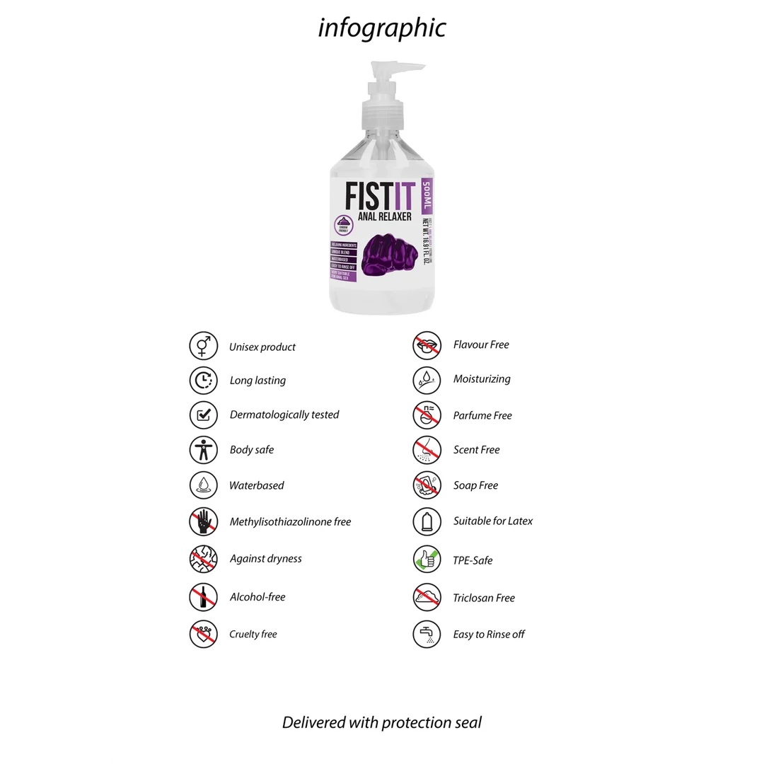 Fist It Anal Relaxer 500 ml – Bild 2