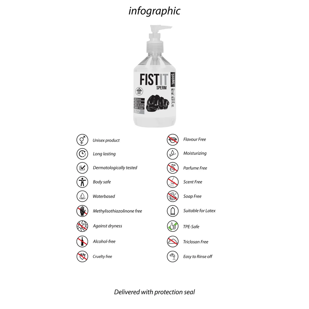 Gleitgel Fist It, 500 ml – Bild 2
