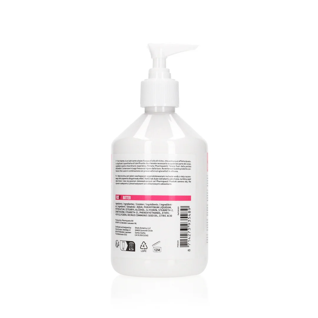 PHA329_1_1 Gleitmittel auf Wasserbasis – lang anhaltende Wirkung mit Wonder Oil – unparfümiert, ohne Geschmack – 500 ml – Fist It by Shots – Bild 1