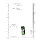 Gleitgel auf Wasserbasis mit aktivem CBD (Cannabidiol), dermatologisch getestet, ohne Duftstoffe und geschmacksneutral, 25 ml, Fist It by Shots – Bild 4
