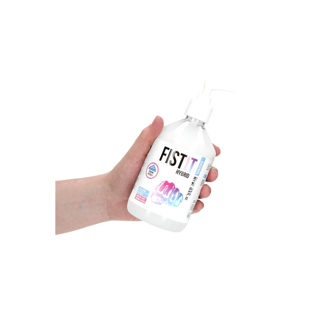Gleitgel (neutral) – Hybride Formel auf Wasser und Silikonbasis – unparfümiert, geschmacksneutral – 500 ml – Fist It by Shots – Bild 5