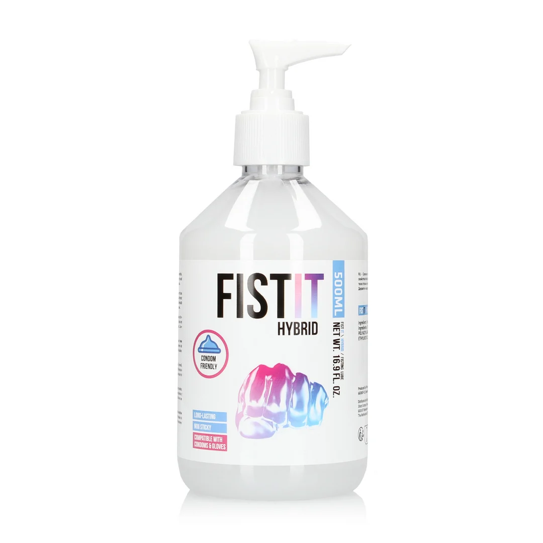 Gleitgel (neutral) – Hybride Formel auf Wasser und Silikonbasis – unparfümiert, geschmacksneutral – 500 ml – Fist It by Shots – Bild 6