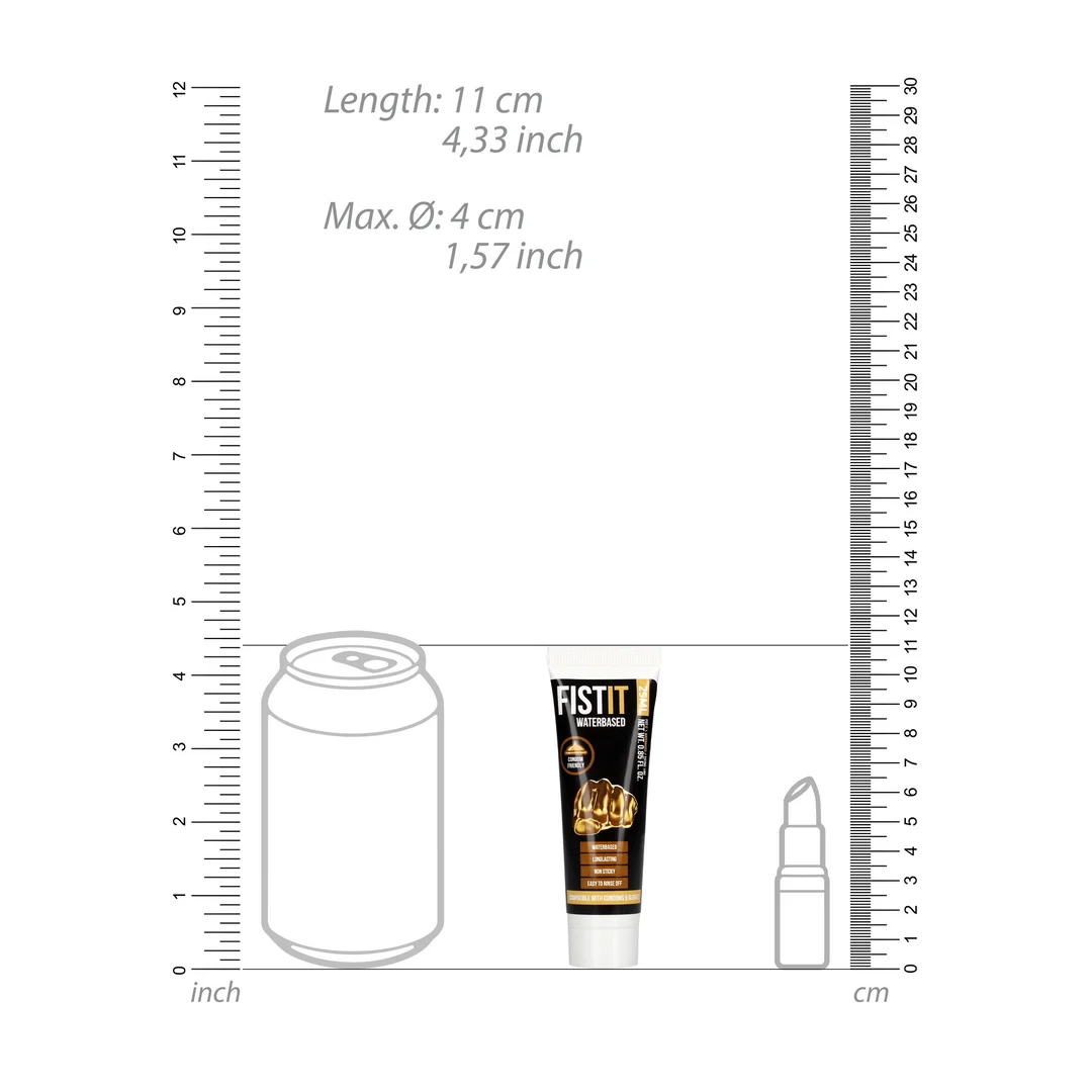 Fist It Gleitgel auf Wasserbasis, 25 ml – Bild 4