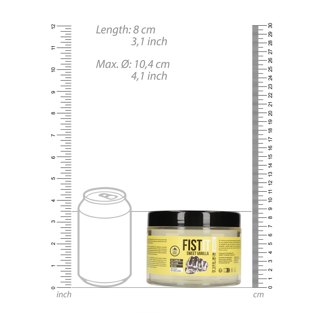 Fist It extra dickes Gleitgel mit Vanille 500 ml – Bild 4