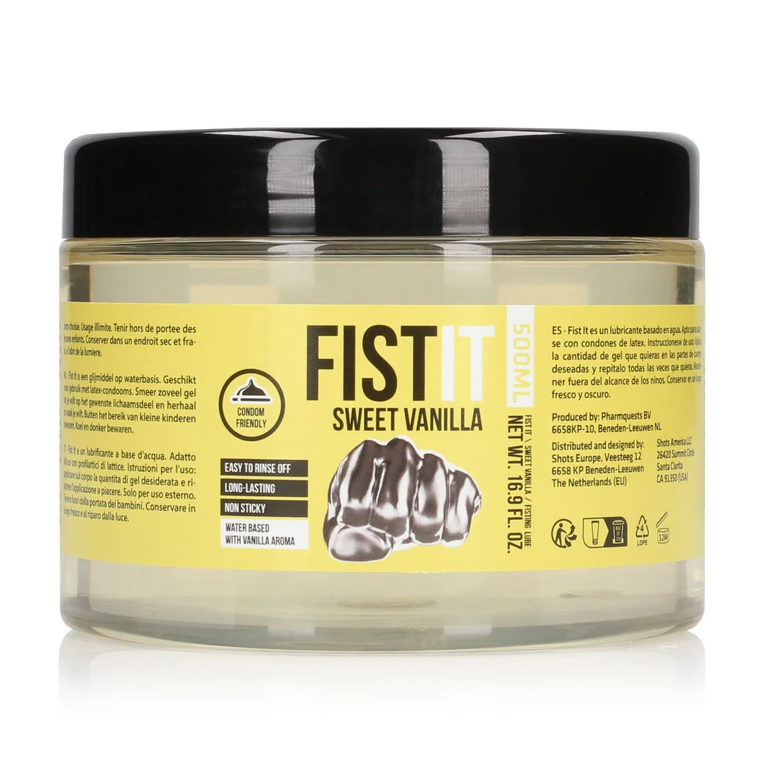 Fist It extra dickes Gleitgel mit Vanille 500 ml – Bild 5