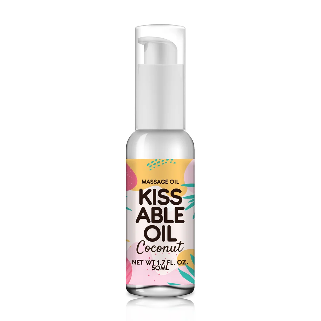 Kissable Massageöl mit Kokosgeschmack – Bild 3
