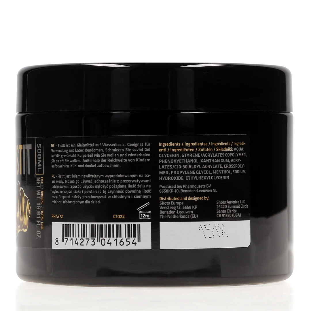 Fist It Extra Thick Gleitgel mit Menthol – Bild 2