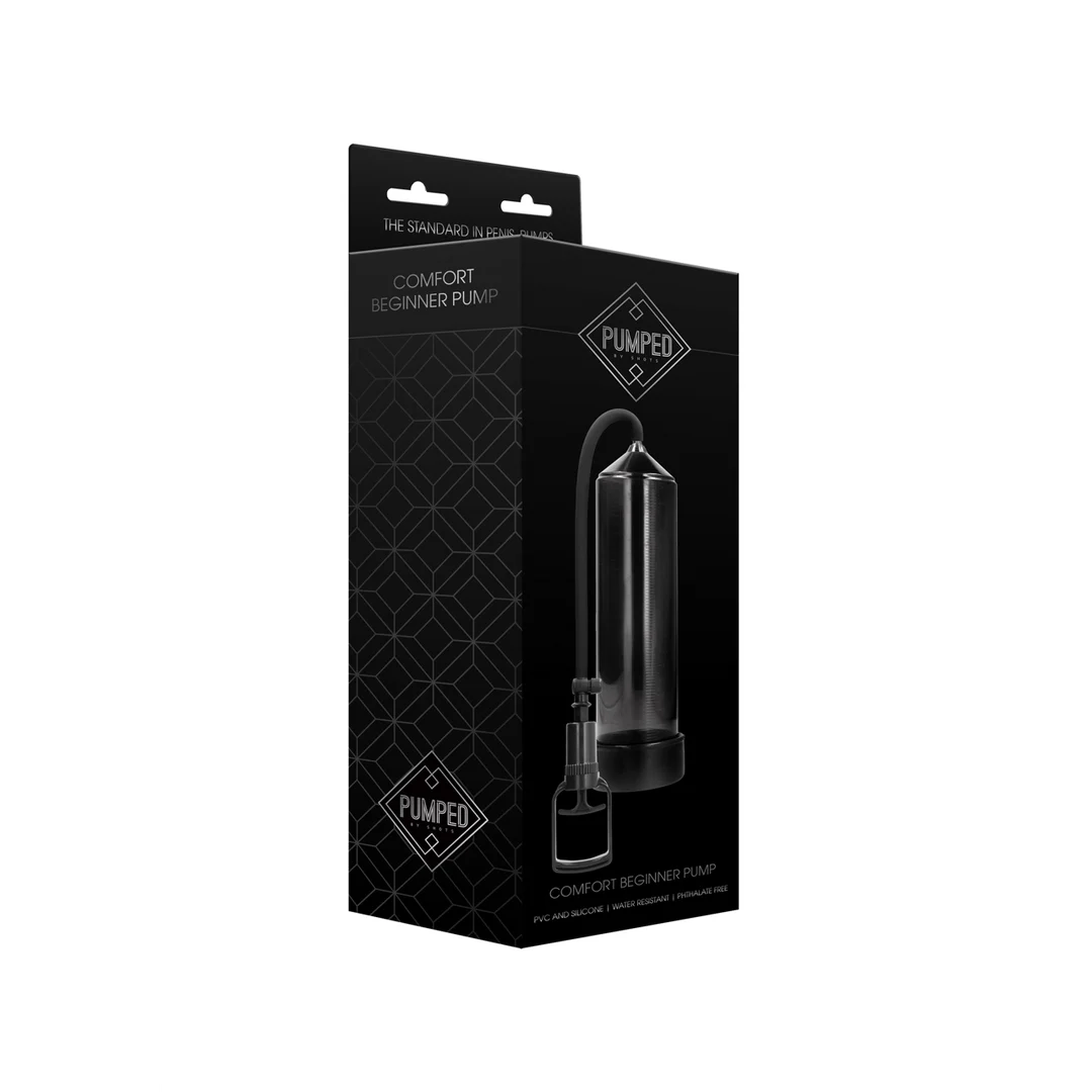 PMP002BLK_1 Manuelle Penispumpe mit weicher Manschette – Beginner Pumpe – Bild 1