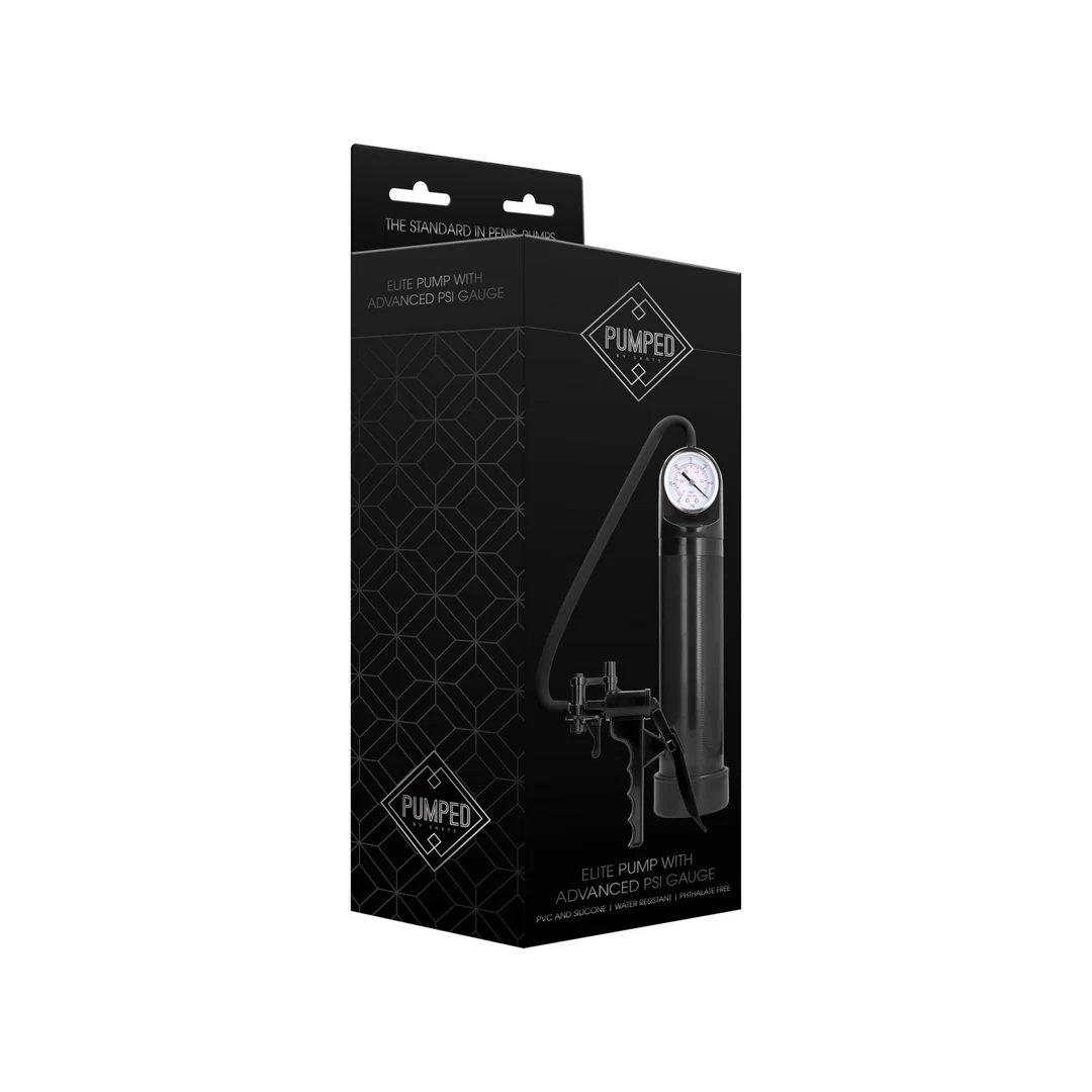 Pumped by Shots Elite Pumpe mit PSI Manometer – Bild 4
