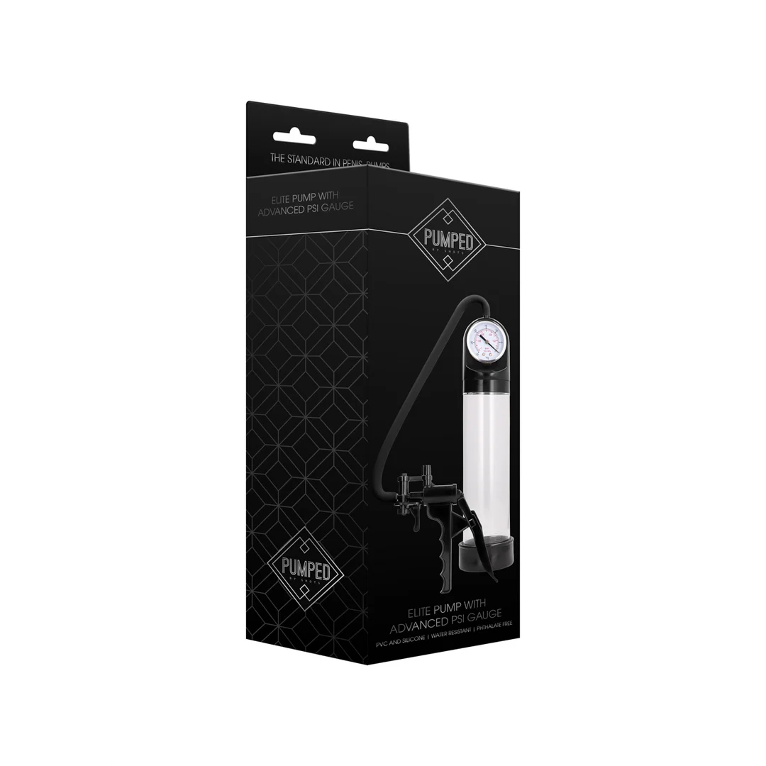 Pumped by Shots Elite Pumpe mit PSI Manometer – Bild 1