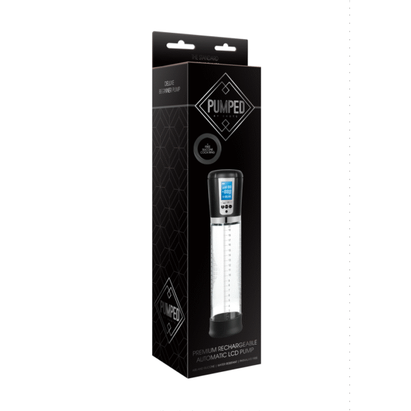 Pumped by Shots Premium automatische LCD Pumpe, wiederaufladbar