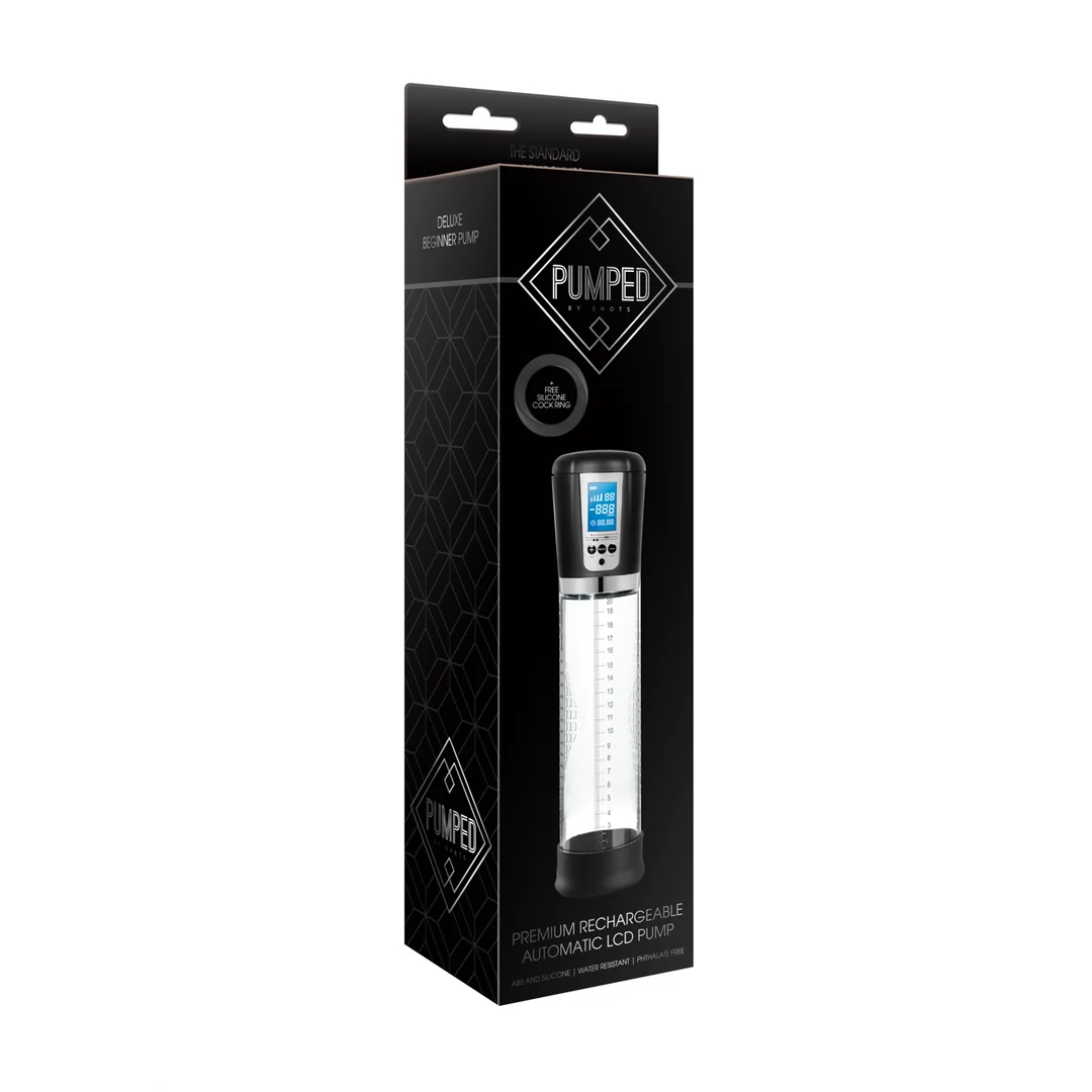 PMP014TRA_1_1 Pumped by Shots Premium automatische LCD Pumpe, wiederaufladbar – Bild 1