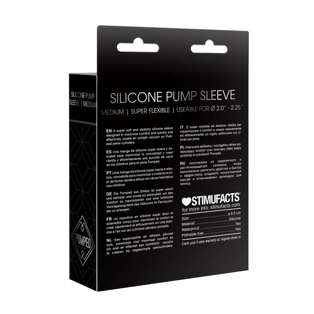 Pumped by Shots Silikon Pumpenmanschette Medium – Bild 2