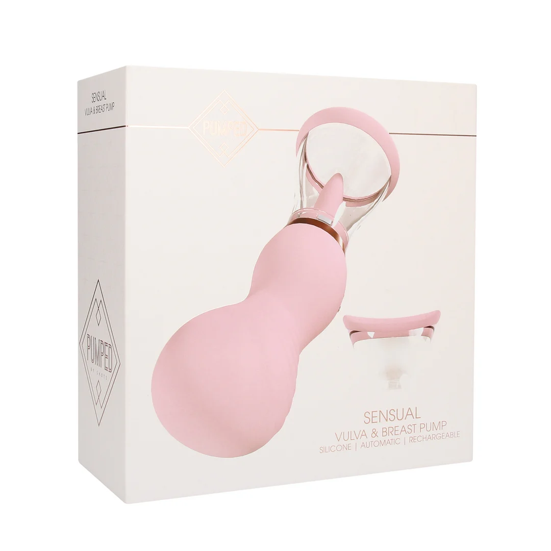 Extra für Männer mit weichen Cups – Wiederaufladbare Vulva und Brustpumpe – Lila – Tester – Bild 5