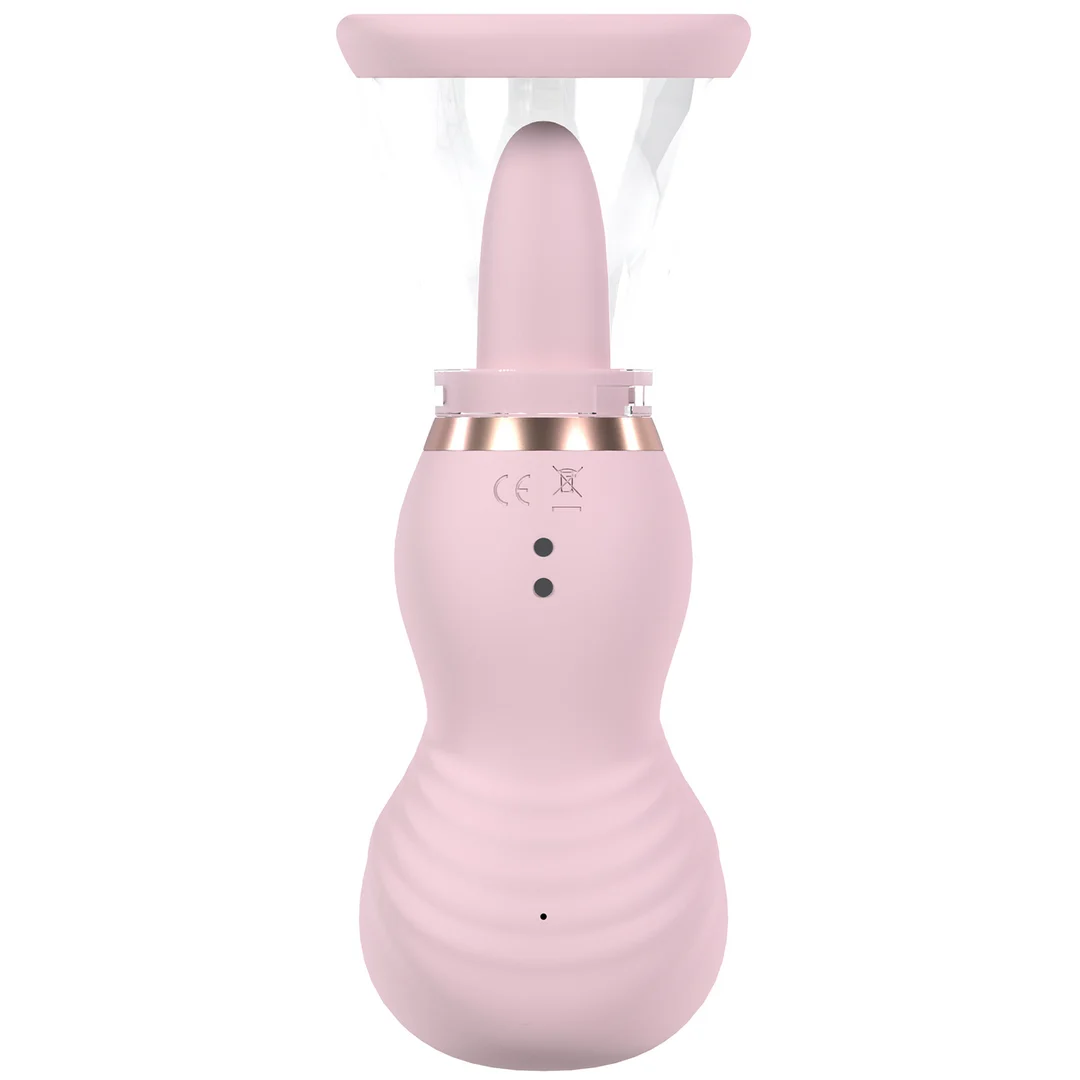 Extra für Männer mit weichen Cups – Wiederaufladbare Vulva und Brustpumpe – Lila – Tester – Bild 7