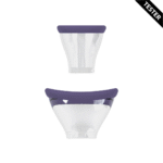 Extra für Männer mit weichen Cups – Wiederaufladbare Vulva und Brustpumpe – Lila – Tester – Bild 3