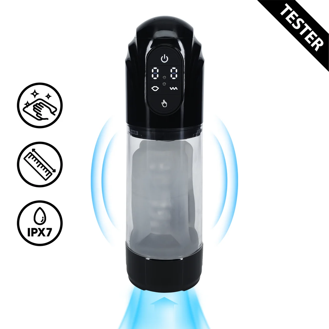 PMP061BLKTEST Automatischer Masturbator mit wasserdichter Hülle – Tester – Bild 1