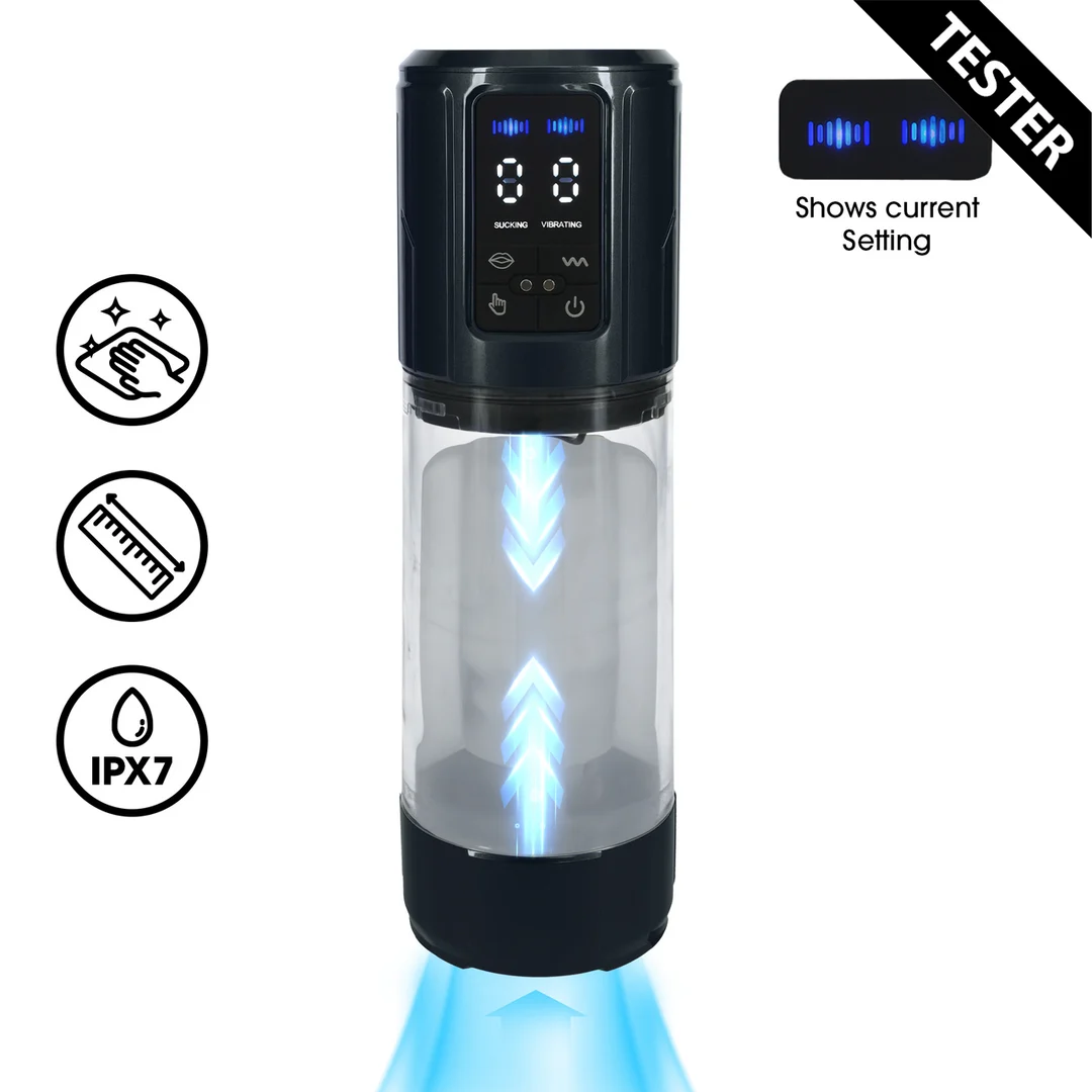 PMP062GUNTEST Automatischer Masturbator mit wasserdichtem Gehäuse – Tester – Bild 1