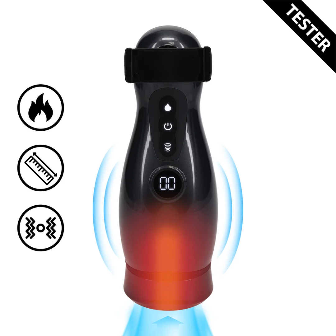 Elektrische Penispumpe mit Vibration – Tester – Bild 4