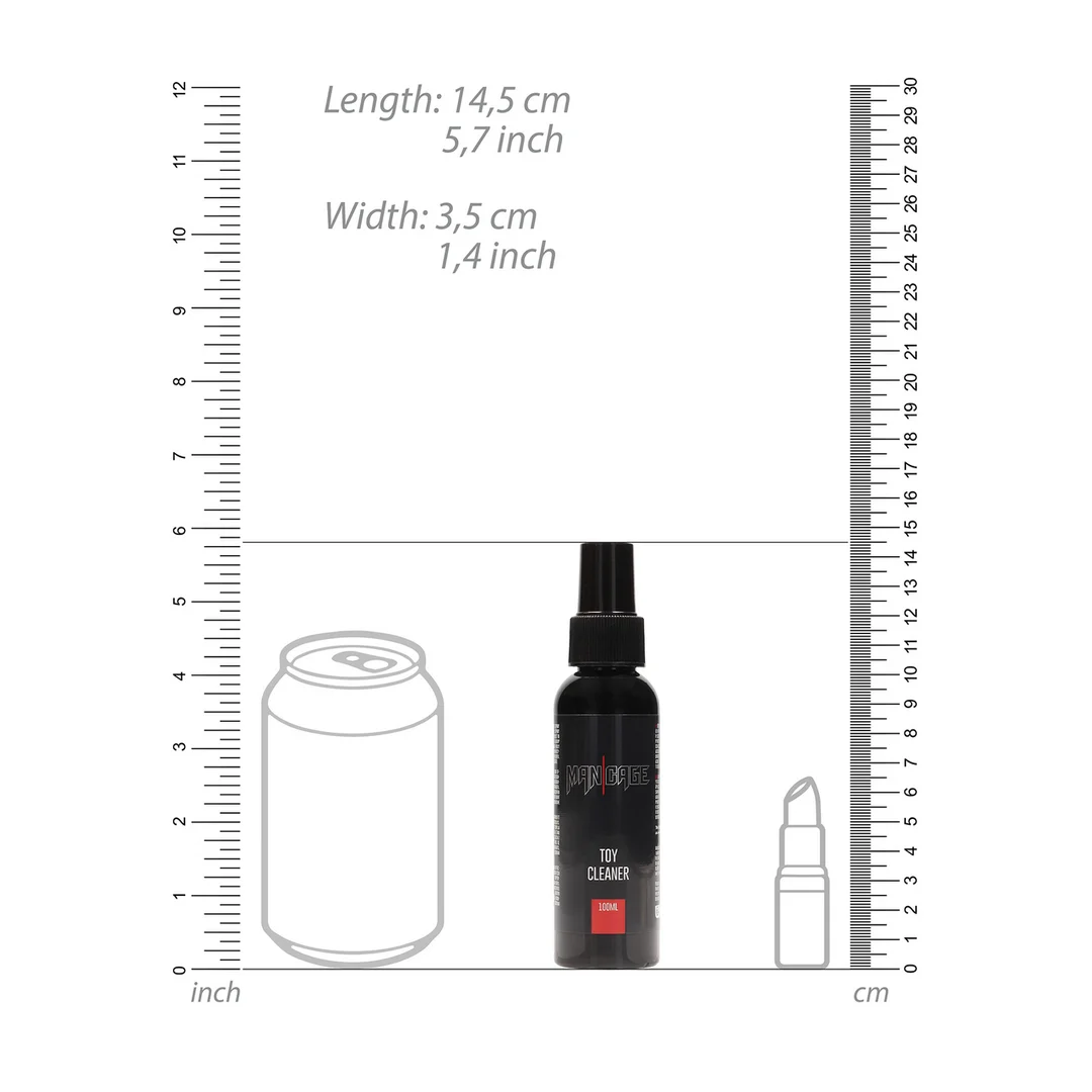 Toy Reiniger – Schäumendes Spray zur Reinigung von erotischem Spielzeug – ManCage by Shots – 100 ml – Bild 4
