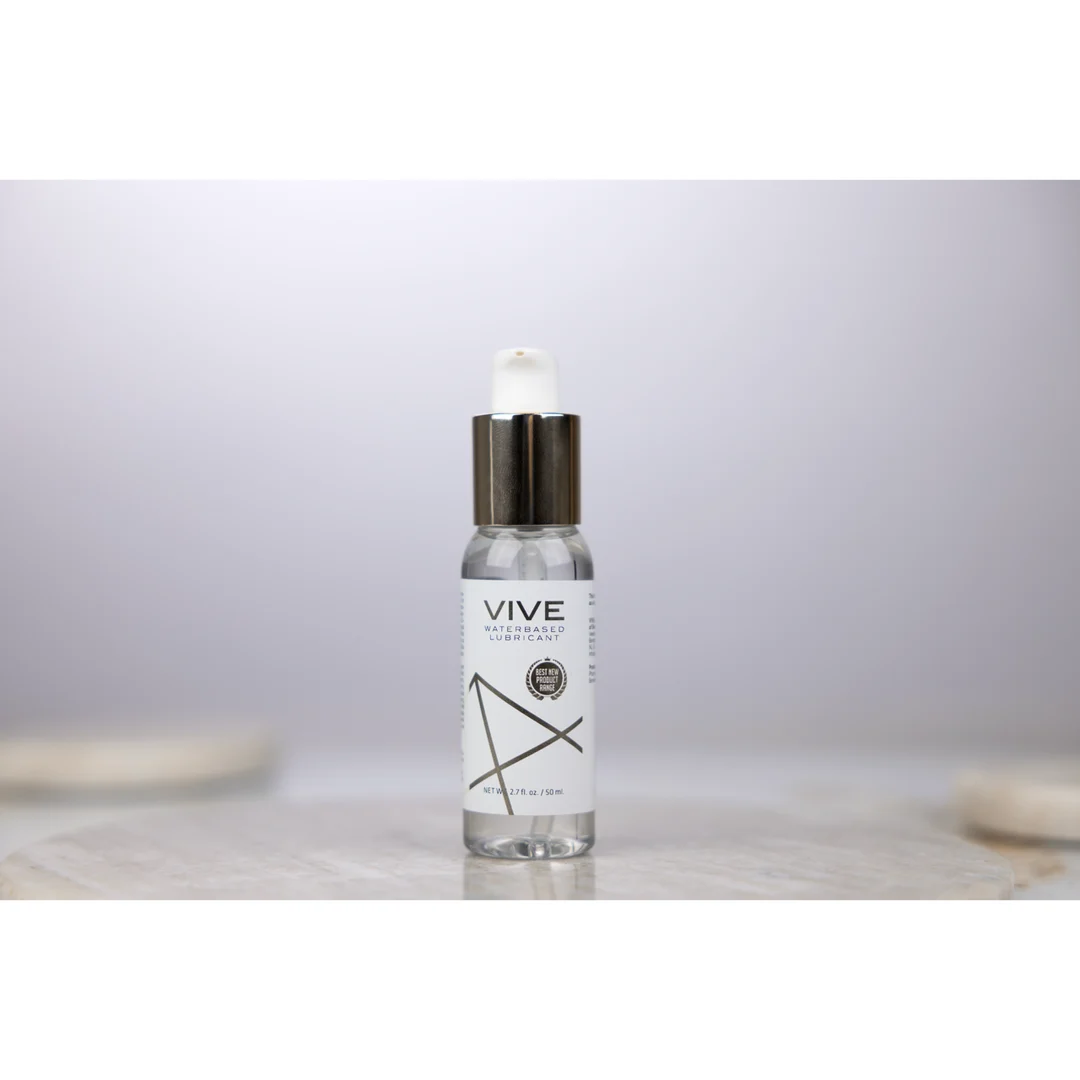 Gleitgel auf Wasserbasis – dermatologisch getestet und für Latexkondome geeignet – unparfümiert und geschmacksneutral – 50 ml – VIVE by Shots – Bild 2