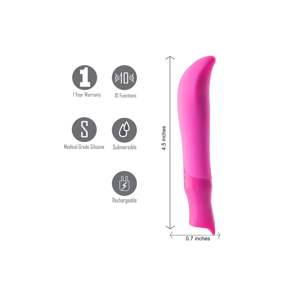 G Punkt Vibrator – 10 Einstellungen und weiches Silikon – Maddie Maiatoys – Bild 4