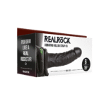 Vibrator – vibrierender Hollow Strap On mit verstellbarem Gurt – RealRock RealRock by Shots