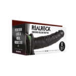 Realistischer Vibrator – hohler Strap on mit Fernbedienung – RealRock RealRock by Shots