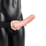 Realistischer Vibrator – hohler Strap on mit Fernbedienung – RealRock RealRock by Shots – Bild 5