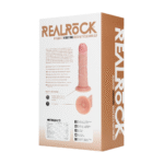 Realistischer Vibrator – mit Saugnapf – RealRock Fleisch RealRock by Shots – Bild 6